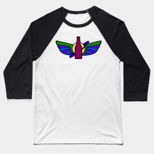 Buzz Lightbeer Badge Baseball T-Shirt